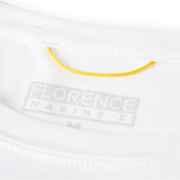 2026 Florence Marine X Männer Airtex Kurzarm-T-Shirt FMSS00028 - White